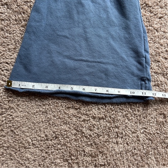 Aerie Weekend Kick It High Waisted Flare Blue Lounge Pants Size Small Short - Picture 11 of 14